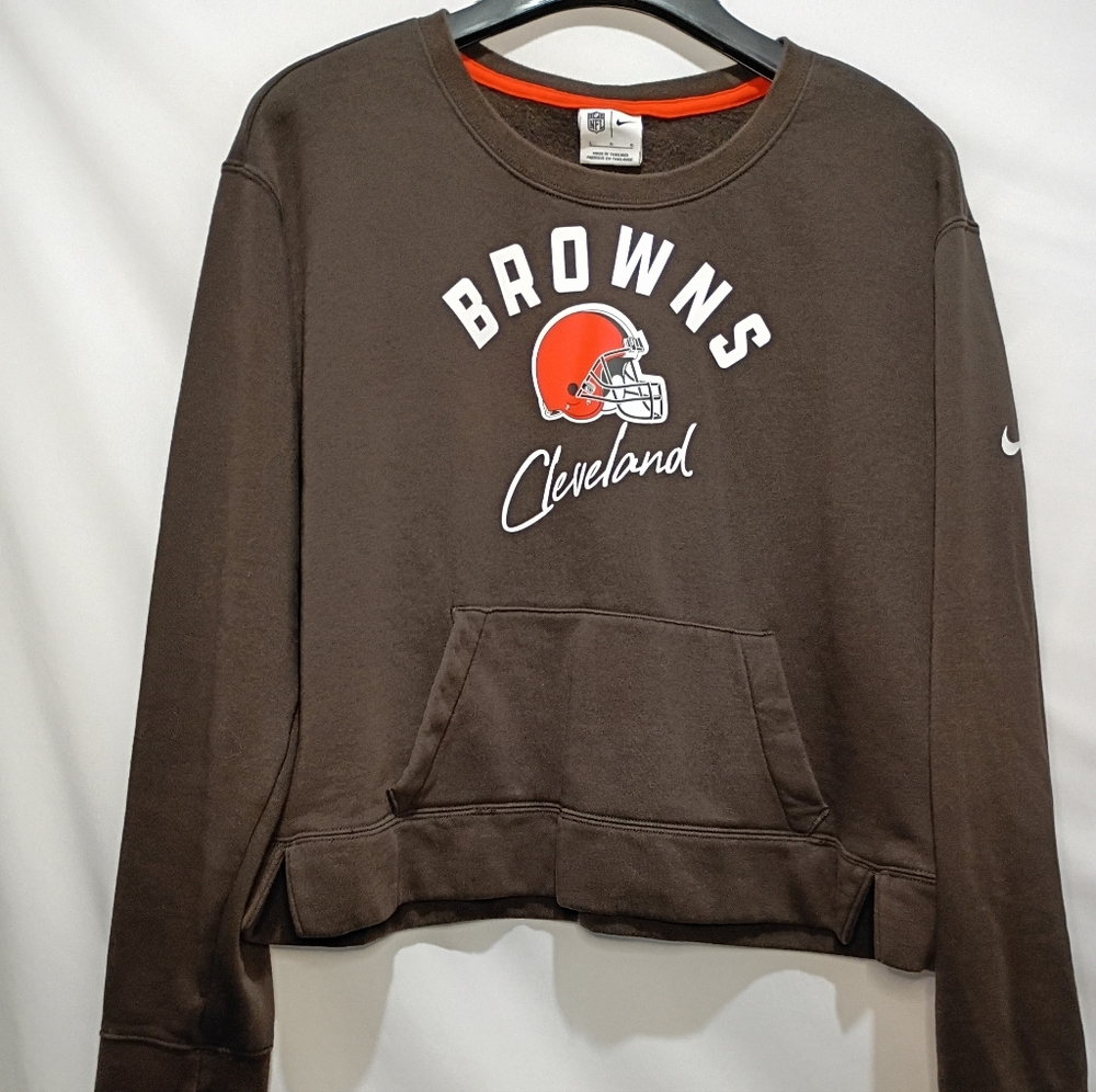 Nike Brown Cleveland Browns Sweatshirt